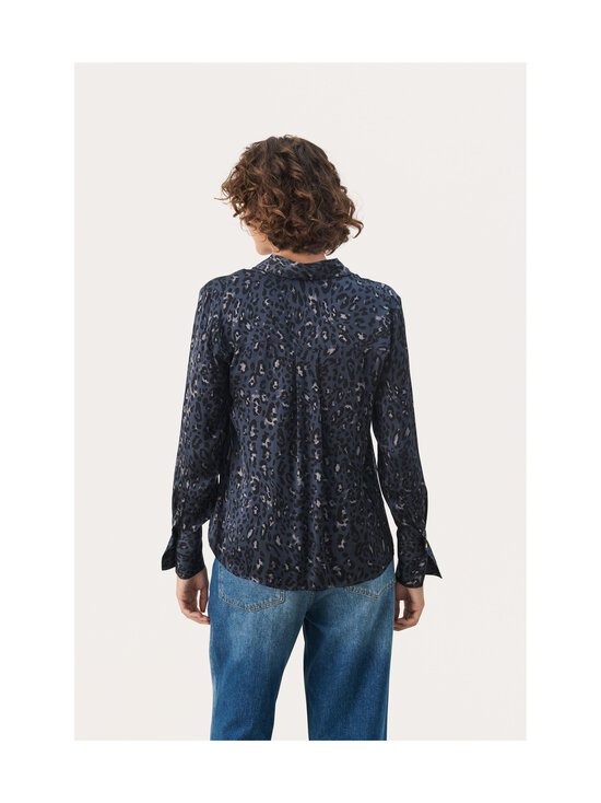 Part Two - Maica-paitapusero - 303305 DK. NAVY LEOPARD BLUE | Stockmann - photo 4