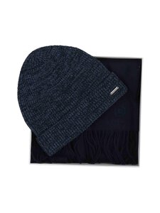 Bugatti - Aksessuaaride komplekt Beanie Scarf - 590 NAVY | Stockmann