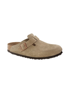 BIRKENSTOCK - Boston Soft Footbed -mokkanahkatohvelit - TAUPE | Stockmann