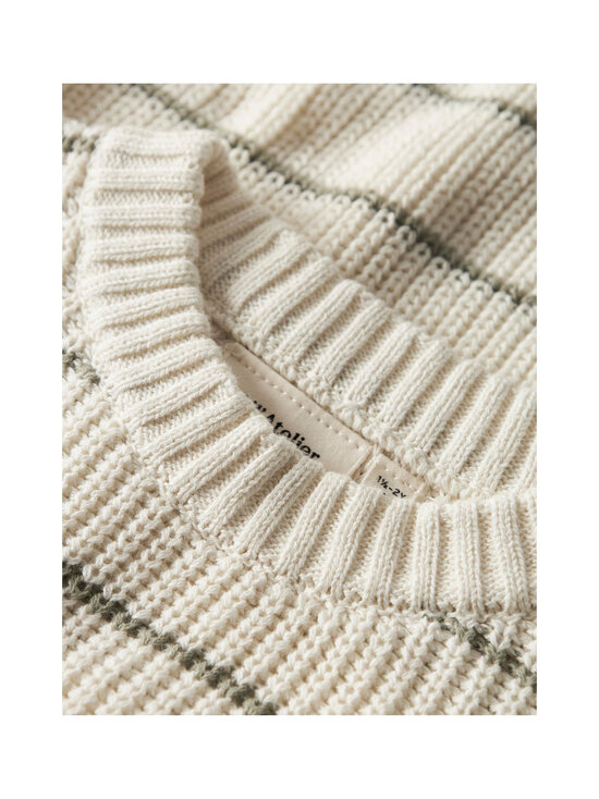 Lil' Atelier - NmmEmlen-raidallinen neule - COCONUT MILK STRIPES:STRIPES | Stockmann - photo 4