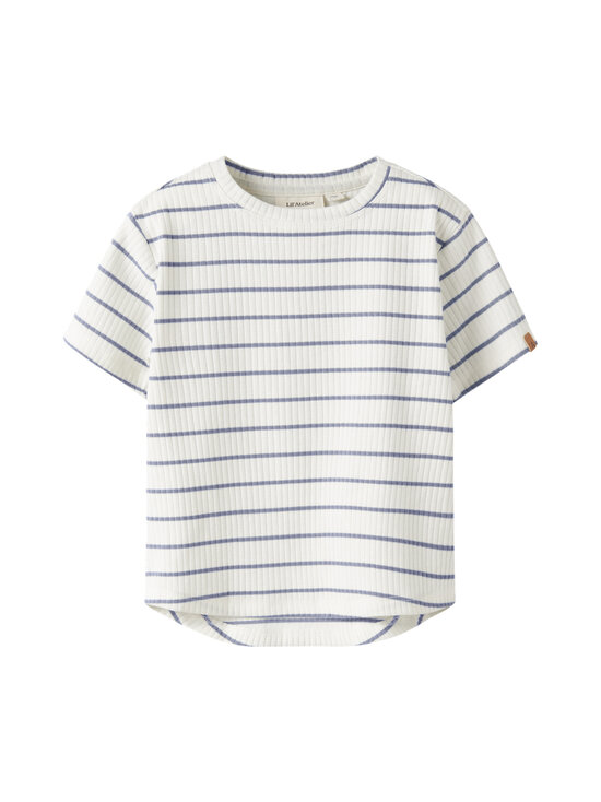 Lil' Atelier - NmmKail t-paita - COCONUT MILK STRIPES:ZEN BLUE | Stockmann - photo 1