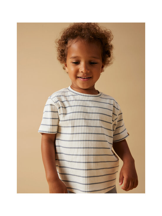 Lil' Atelier - NmmKail t-paita - COCONUT MILK STRIPES:ZEN BLUE | Stockmann - photo 6
