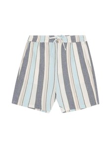 Knowledge Cotton Apparel - Fig Organic Cotton šorti - 8021 BLUE STRIPE | Stockmann