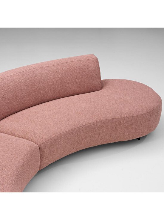 Furninova - Vesta Round -sohva Makalu-kangas blush L 284 cm - PINK | Stockmann - photo 5