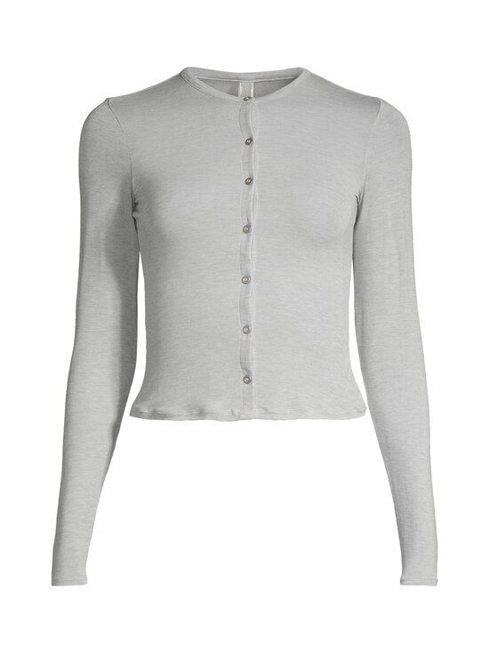 SKIMS - Kardigan Sheer Modal - HEATHER GREY | Stockmann - photo 1