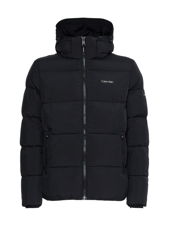 Crinkle Nylon Puffa Jacket -takki
