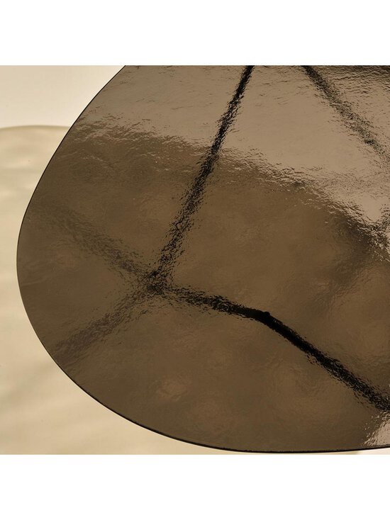 Gubi - Pedrera-sohvapöytä 106 x 86 cm musta / bronze strukturoitu lasi - BROWN | Stockmann - photo 4