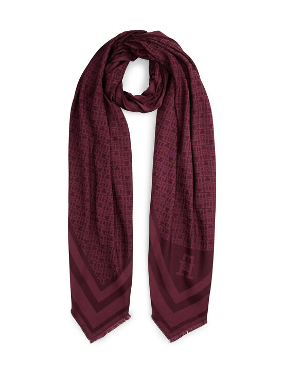 Tommy Hilfiger - Monogram-huivi - XI8 MARZEMINO | Stockmann - photo 1