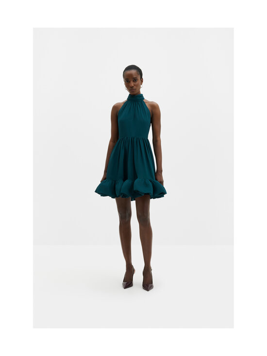 Malina - Fern Halterneck Ruffled Mini -mekko - 12132 TEAL | Stockmann - photo 2