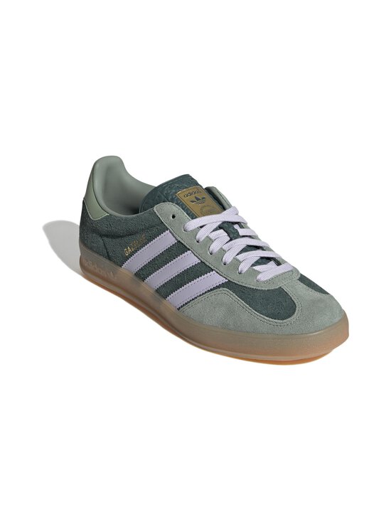 adidas Originals - Gazelle Indoor -mokkanahkatennarit - JI0323 MINERGREE/SILDAW/SILGRN - photo 4 adidas Originals - Gazelle Indoor -mokkanahkatennarit - JI0323 MINERGREE/SILDAW/SILGRN | Stockmann - photo 4
