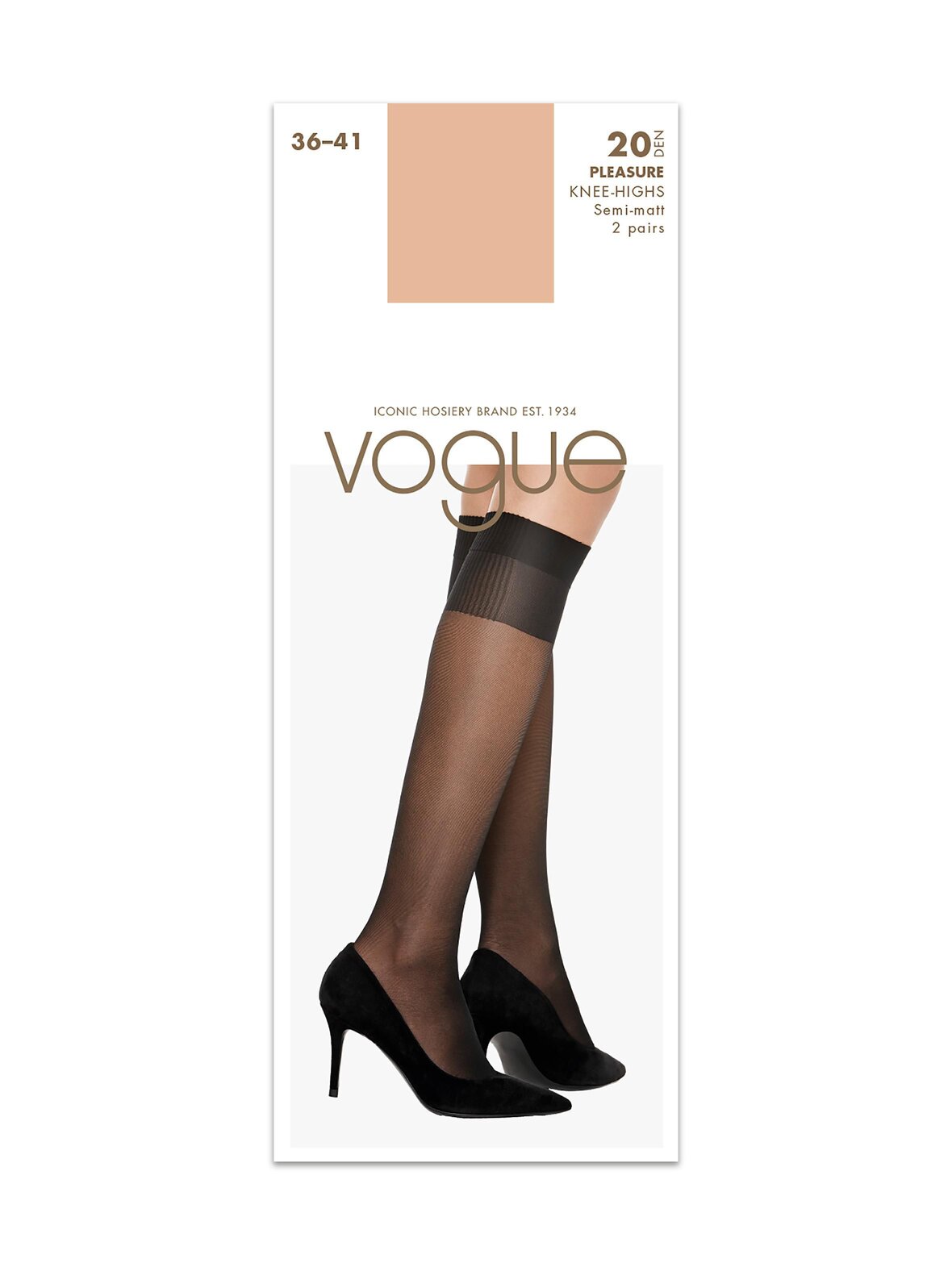 Pleasure 20 den -polvisukat 2-pack