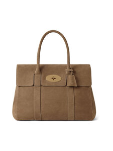 Mulberry - Bayswater Suede -käsilaukku - P705 SALCOMBE SAND | Stockmann