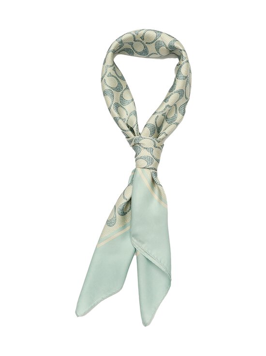 Coach - Textured Signature C Printed Silk -neliöhuivi - DWL 10 BRIGHT BLUE | Stockmann - photo 2