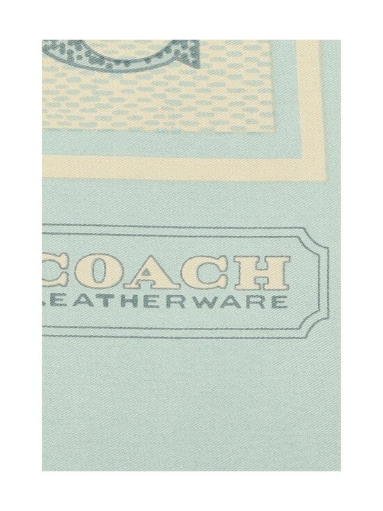 Coach - Textured Signature C Printed Silk -neliöhuivi - DWL 10 BRIGHT BLUE | Stockmann - photo 4
