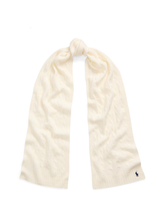 Polo Ralph Lauren - Pitkä villa-kashmirhuivi - CREAM | Stockmann - photo 1