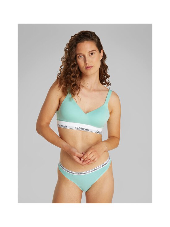 Calvin Klein Underwear - Stringid Logo Thong - VOG BEAU BLUE - photo 5 Calvin Klein Underwear - Stringid Logo Thong - VOG BEAU BLUE | Stockmann - photo 5