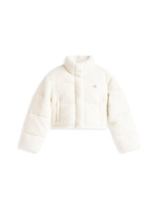 Tommy Jeans - Boucle Puffer -takki - YBH ANCIENT WHITE | Stockmann