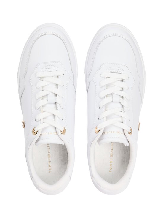 Tommy Hilfiger - Essential Elevated Court sporta apavi - 0HT WHITE/GOLD - photo 2 Tommy Hilfiger - Essential Elevated Court sporta apavi - 0HT WHITE/GOLD | Stockmann - photo 2