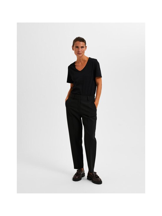 Selected - SlfRita Ria Cropped bikses - BLACK | Stockmann - photo 4