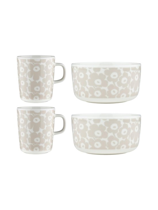 Marimekko - Oiva Pikkuinen Unikko -aamiaissetti - WHITE, STRAW - photo 1 Marimekko - Oiva Pikkuinen Unikko -aamiaissetti - WHITE, STRAW | Stockmann - photo 1
