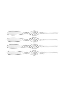 Alessi - Colombina Fish crustacean fork 4 pcs - TERÄS Alessi - Colombina Fish crustacean fork 4 pcs - TERÄS | Stockmann