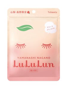 LuLuLun - Kangasmask näole Premium Sheet Mask Yamanashi Peach, 7 tk | Stockmann