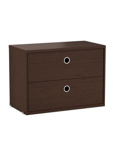 String Furniture - String System -lipasto tumma tammi 58 x 30 cm - BROWN | Stockmann