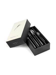 Serax - Cutlery by Ann Demeulemeester Zoë Anthracite söögiriistade komplekt, 24 osa - ANTHRACITE Serax - Cutlery by Ann Demeulemeester Zoë Anthracite söögiriistade komplekt, 24 osa - ANTHRACITE | Stockmann