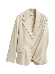 GANT - Slim Linen Stretch -bleiseri - 119 CREAMED WHITE | Stockmann