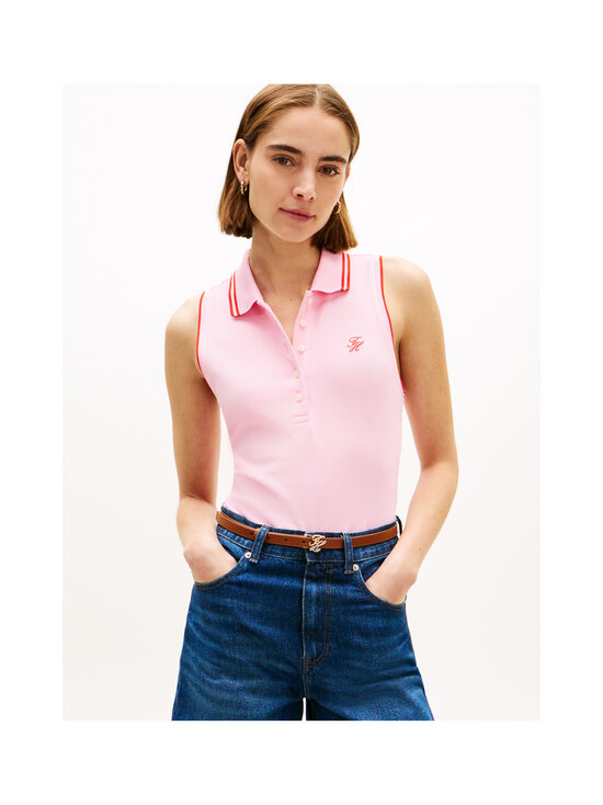 Tommy Hilfiger - Varrukateta polosärk Swimshop - TOL CLASSIC PINK | Stockmann - photo 5