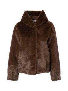 JcSophie - Primrose mākslīgās kažokādas jaka - 226 DARK BROWN | Stockmann