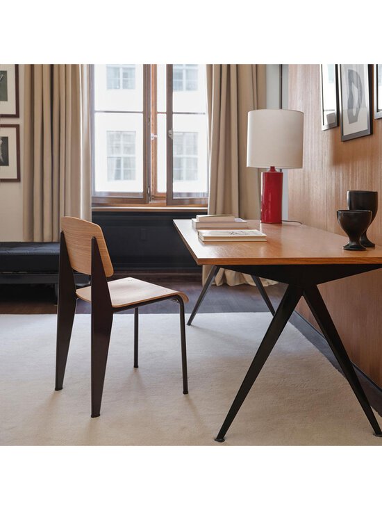 Vitra - Standard-tuoli walnut / bleu marcoule - BEIGE | Stockmann - photo 7