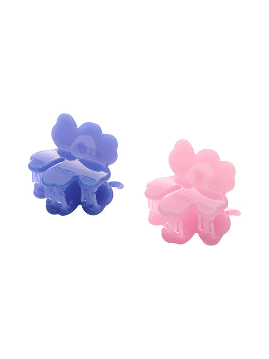Marimekko - Nano Unikko -hiusklipsi 2 kpl - 530 DARK BLUE, PINK | Stockmann - photo 1