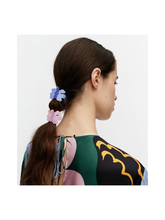 Marimekko - Nano Unikko -hiusklipsi 2 kpl - 530 DARK BLUE, PINK | Stockmann - photo 2