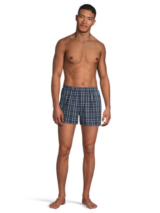 Cap Horn loungewear - Brad-bokserit 3-pack - BLUE CHECK, LT. BLUE CHAMBRAY, NAVY KINGHAM | Stockmann - photo 3