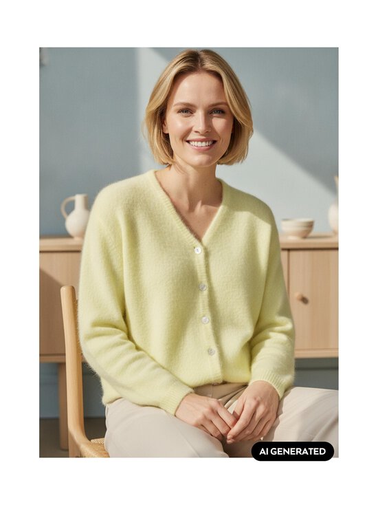American Vintage - Vitow-neuletakki - CITROCH CITRONNIER CHINE | Stockmann - photo 5