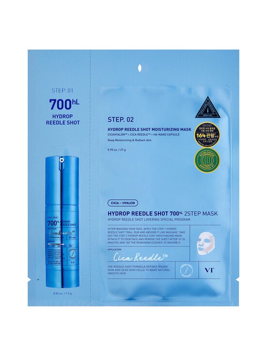 VT Cosmetics - Hydrop Reedle Shot 700hL 2 Step Mask sejas maska - NOCOL | Stockmann - photo 1