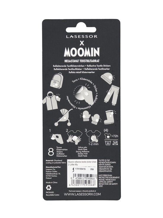 MOOMIN - Pikku Myy - heijastavat tekstiilitarrat - 000 000 GRAY - photo 2 MOOMIN - Pikku Myy - heijastavat tekstiilitarrat - 000 000 GRAY | Stockmann - photo 2