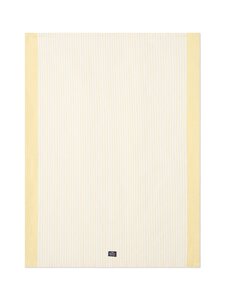 Lexington - Striped Linen Cotton -keittiöpyyhe 50 x 70 cm - YELLOW/WHITE | Stockmann