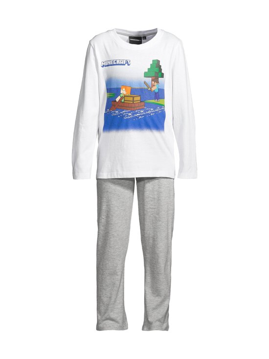 MINECRAFT - Minecraft-pyjama - WHITE/GREY | Stockmann - photo 1