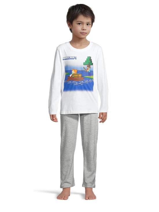 MINECRAFT - Minecraft-pyjama - WHITE/GREY | Stockmann - photo 4