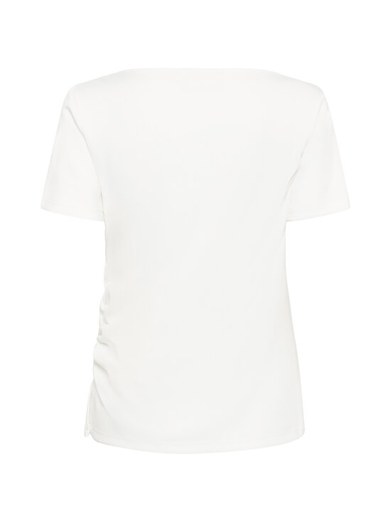 MY ESSENTIAL WARDROBE - MWHelle Asymmetric t-krekls - 240 SNOW WHITE | Stockmann - photo 2