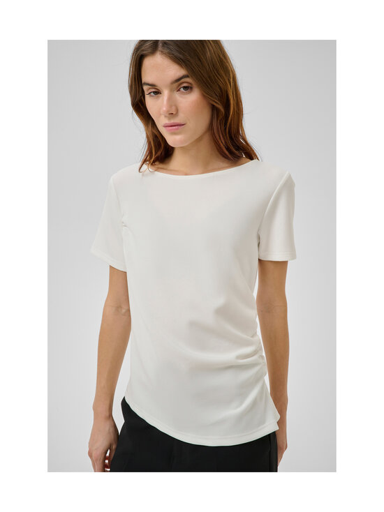 MY ESSENTIAL WARDROBE - MWHelle Asymmetric t-krekls - 240 SNOW WHITE | Stockmann - photo 3