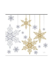 Duni - Bio Dunisoft Snowstars -paperilautasliinat 40 x 40 cm - WHITE | Stockmann