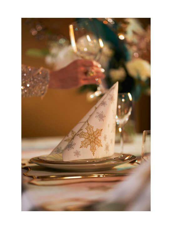 Duni - Duni Bio Dunisoft Snowstars papīra salvetes 40 x 40 cm - WHITE - photo 2 Duni - Duni Bio Dunisoft Snowstars papīra salvetes 40 x 40 cm - WHITE | Stockmann - photo 2