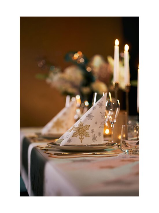 Duni - Duni Bio Dunisoft Snowstars papīra salvetes 40 x 40 cm - WHITE - photo 4 Duni - Duni Bio Dunisoft Snowstars papīra salvetes 40 x 40 cm - WHITE | Stockmann - photo 4