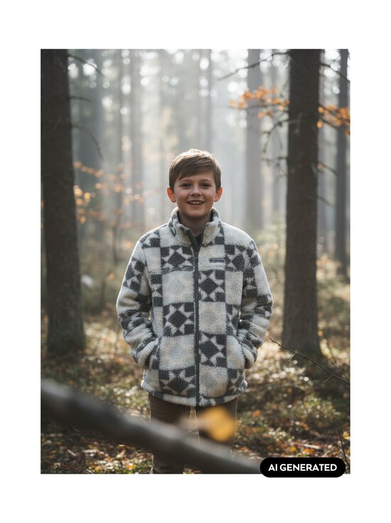 Columbia - West Bend Printed Full Zip flīsa jaka - 309 TEA LIGHT COZY QUILT | Stockmann - photo 4