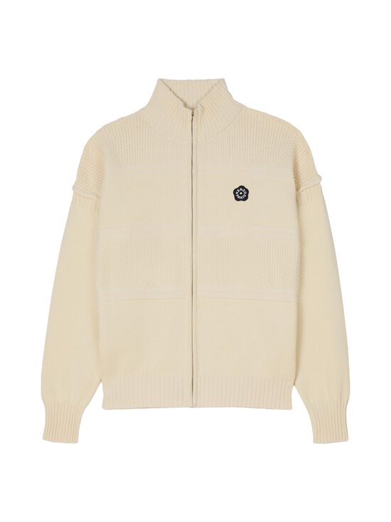 Kenzo - Boke Flower 2.0 Zip Up -neuletakki - OFF WHITE | Stockmann - photo 1