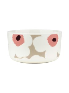 Marimekko - Unikko-kulho 5 dl - WHITE, CLAY, POWDER, DARK WINE | Stockmann