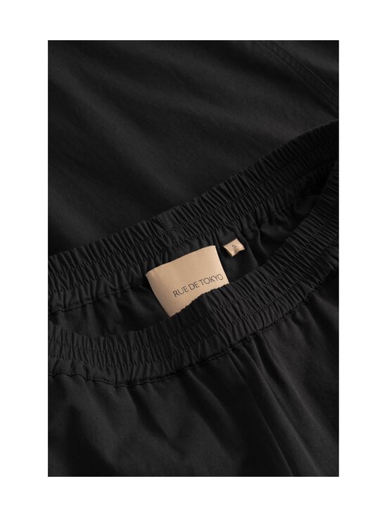 Rue de Tokyo - Parmida Poplin -housut - BLACK | Stockmann - photo 2